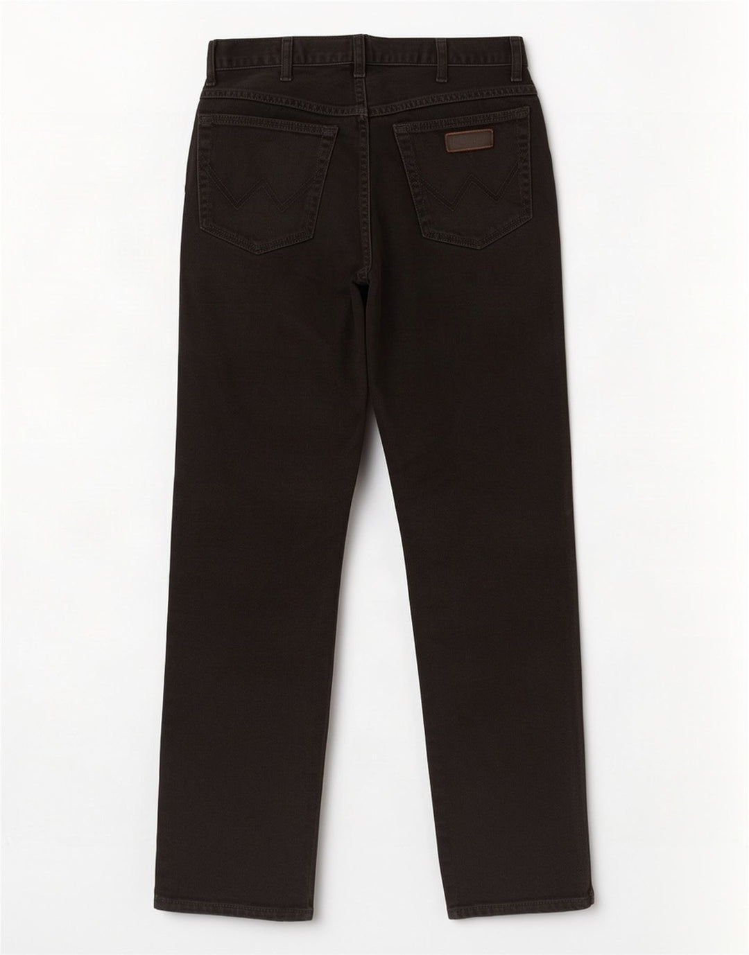Wrangler Herren Texas Straight Jeans W32 L32 Schwarze Baumwolle