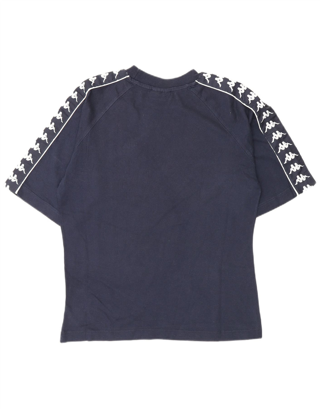 Kappa Herren Grafik T-Shirt Top Large Marineblau