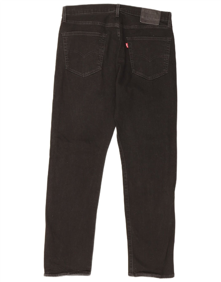 Levi's Herren 502 Tapered Jeans W34 L32 Schwarz