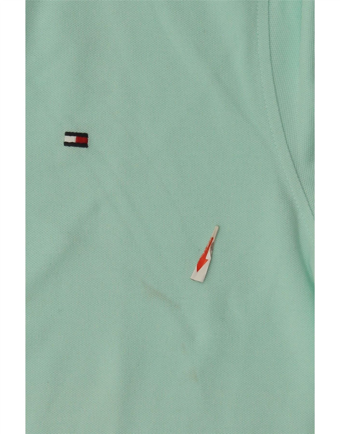 Tommy Hilfiger Herren-Poloshirt mit normaler Passform, mitteltürkisfarbene Baumwolle