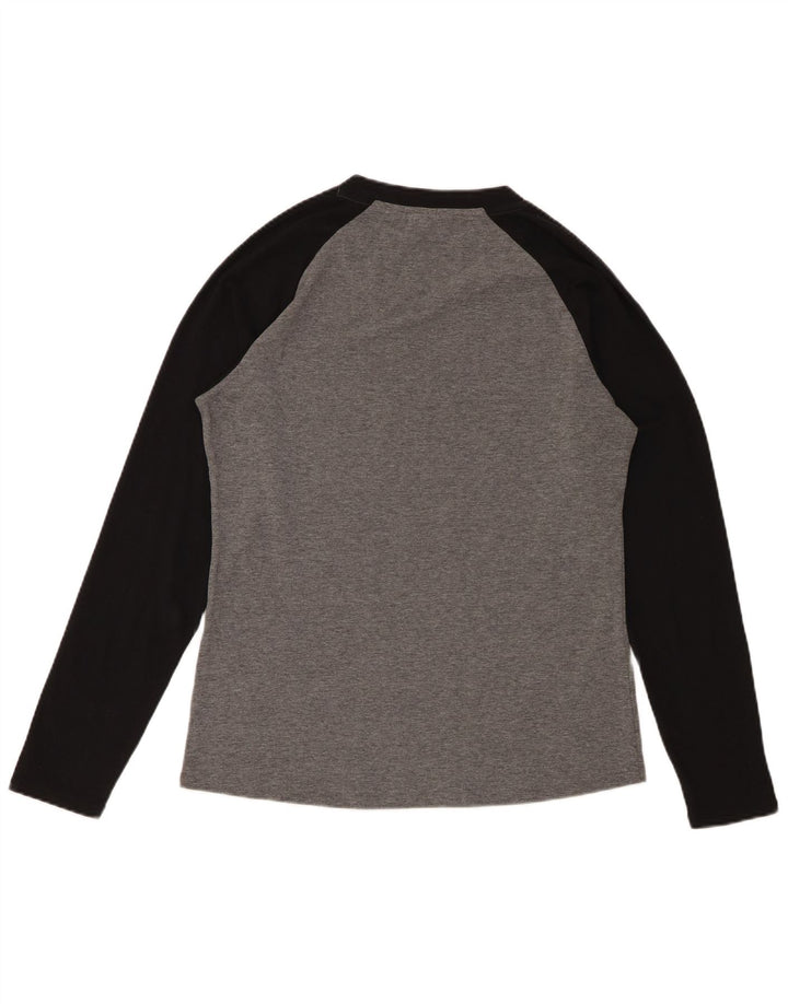 Fila Herren Graphic Top Langarm IT 52 Large Grau
