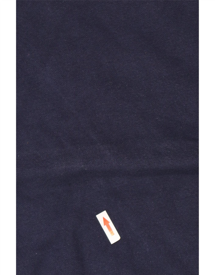 Nike Herren-Sweatshirt-Pullover, groß, marineblau, Baumwolle