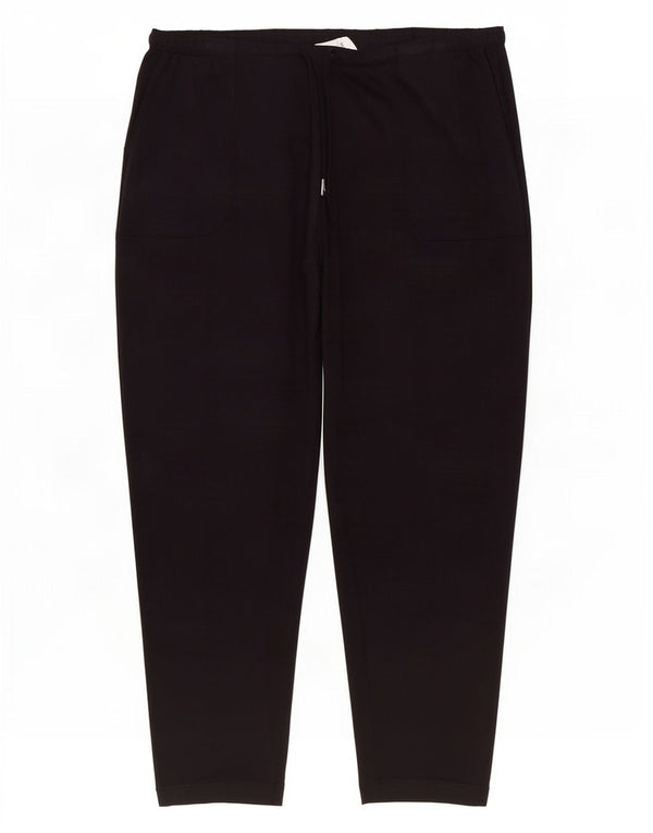 Marks & Spencer Damen-Trainingshose, Jogginghose, Gr. 40, Größe L, Schwarz, Viskose