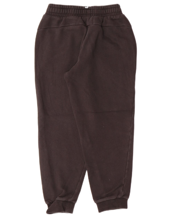 Puma Jungen-Trainingshose, Jogginghose, 11–12 Jahre, schwarze Baumwolle