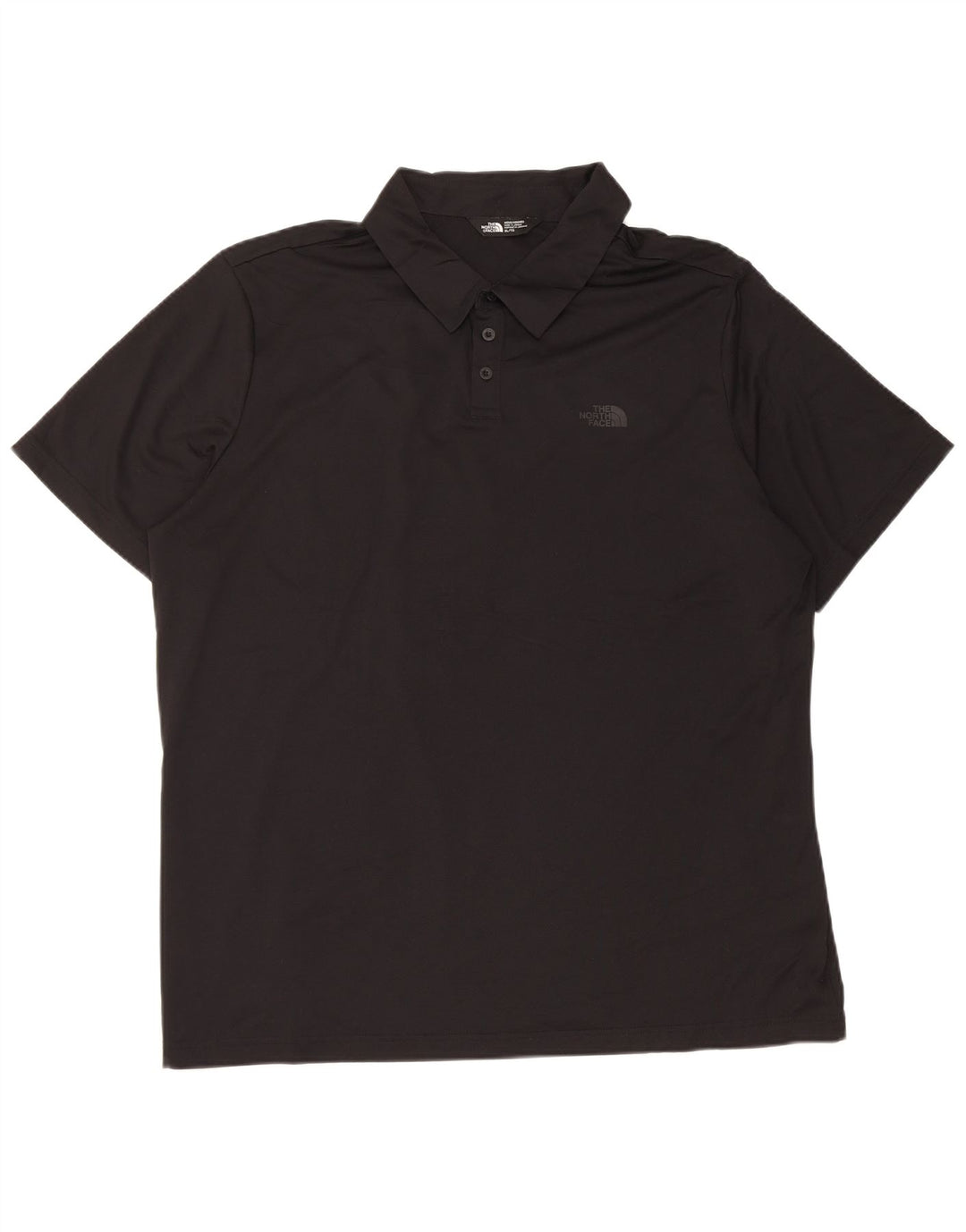 The North Face Herren Poloshirt XL Schwarz Polyester