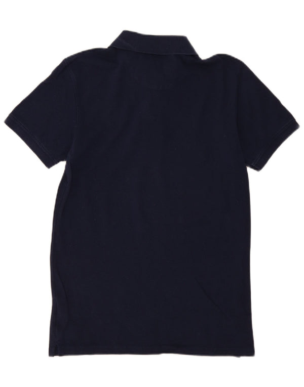 Lyle & Scott Herren-Poloshirt, Größe S, marineblau, Baumwolle