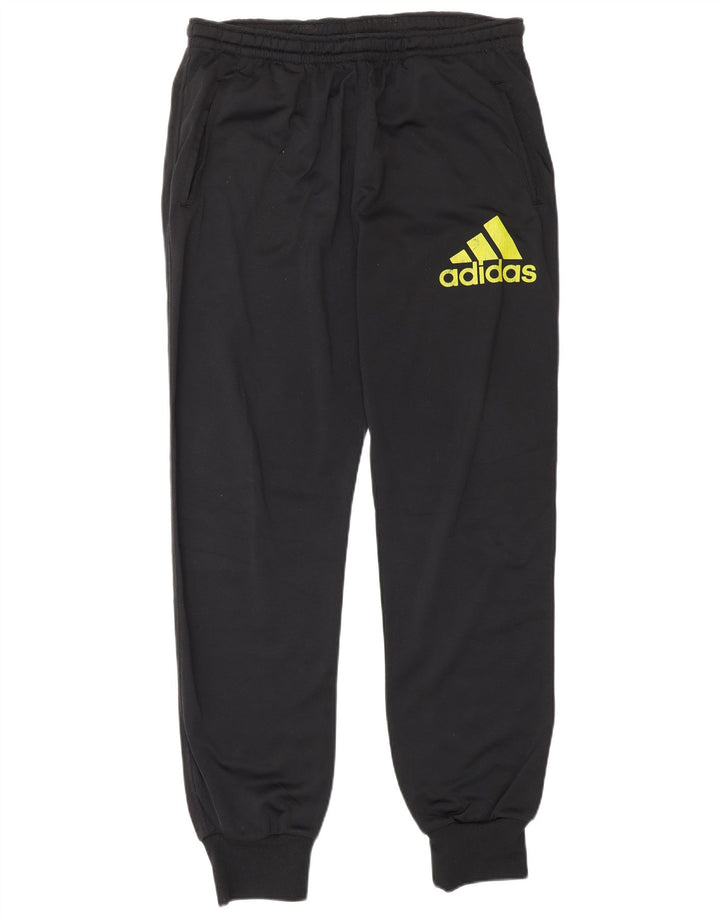 ADIDAS Herren Trainingshose Jogger UK 40/42 Medium Schwarz Polyester