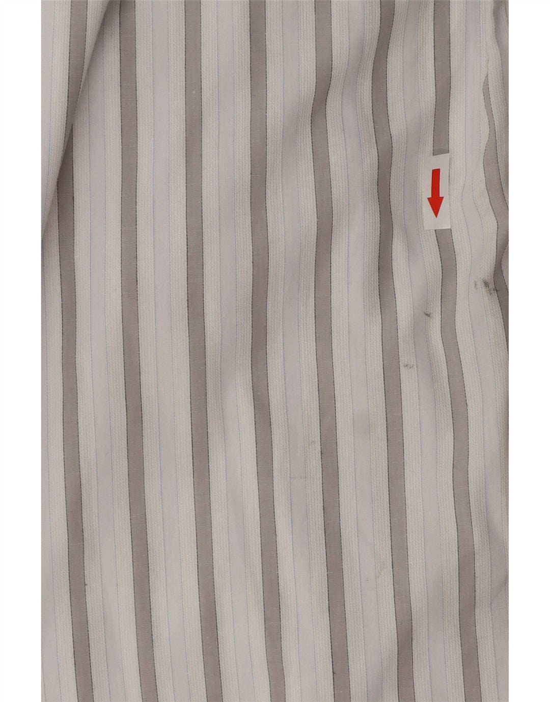 BKE Herrenhemd XL blau gestreift aus Baumwolle