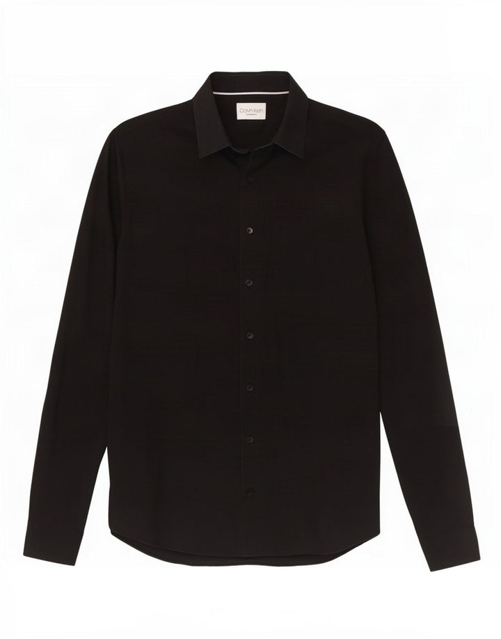 Calvin Klein Herren Extra Slim Fit Hemd Größe 38 15 Medium Schwarz