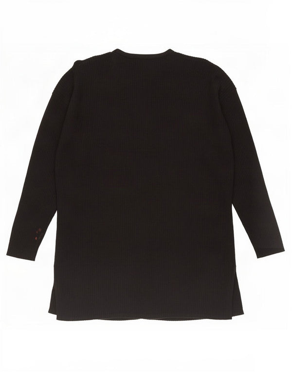Marks & Spencer Offener Damen-Cardigan-Pullover UK 18 Große schwarze Viskose
