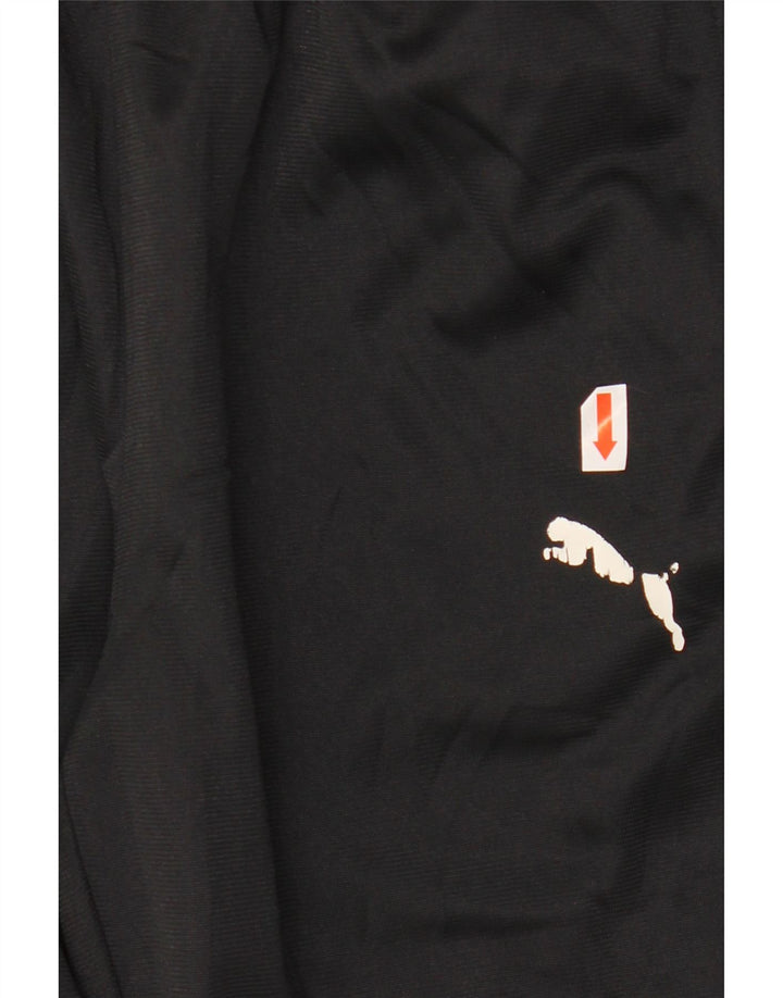 PUMA Jungen-Trainingshose, Jogginghose, 7–8 Jahre, Größe S, Schwarz, Polyester