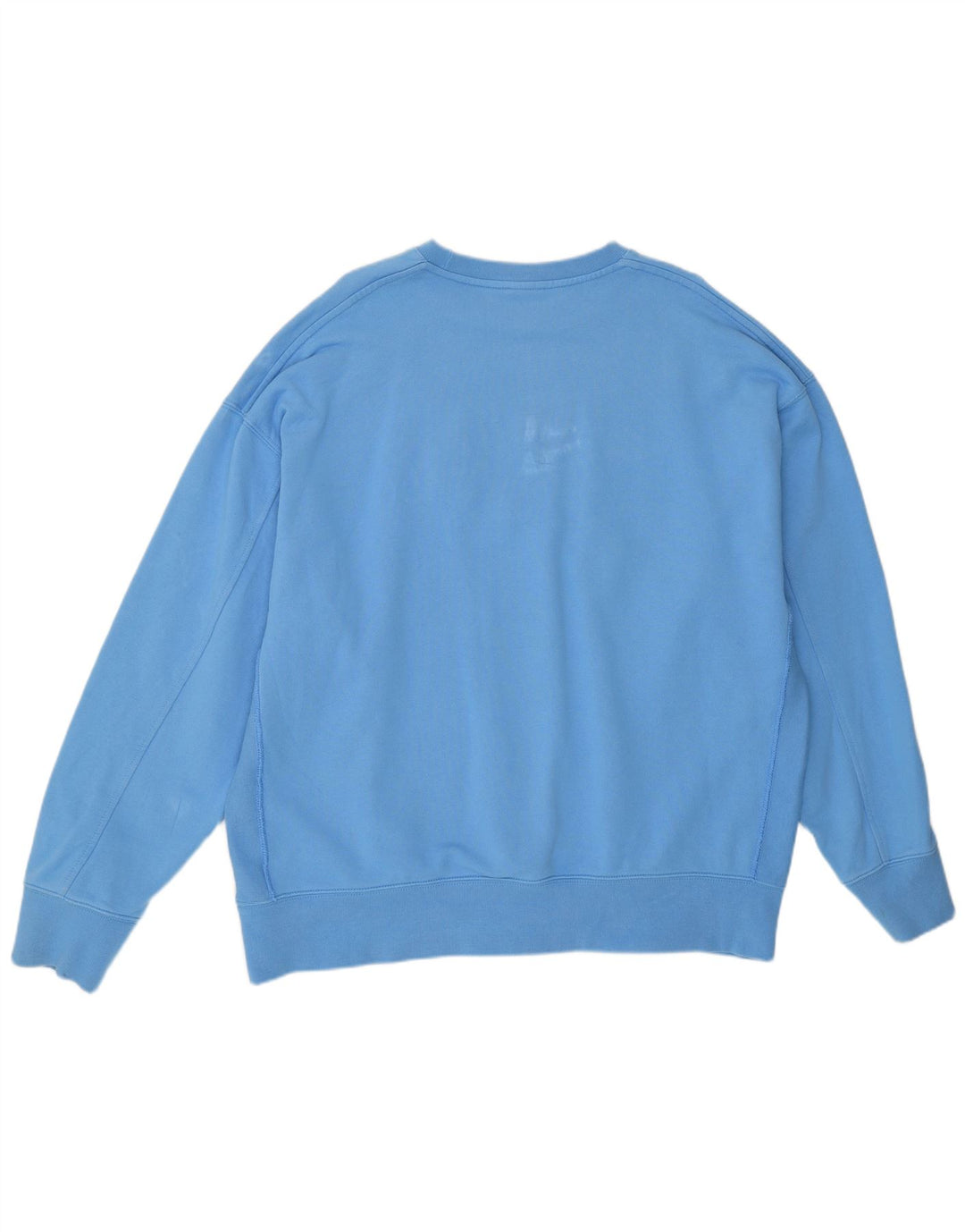 NIKE Herren Grafik-Sweatshirt-Pullover XL, blaue Baumwolle