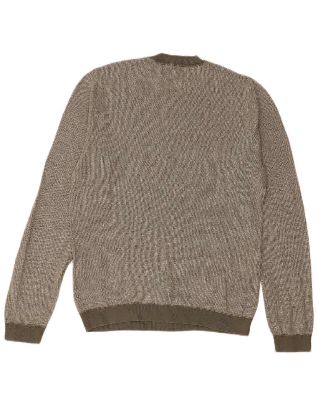 Jack & Jones Herren-Pullover mit Rundhalsausschnitt, Größe S, Khaki, Baumwolle