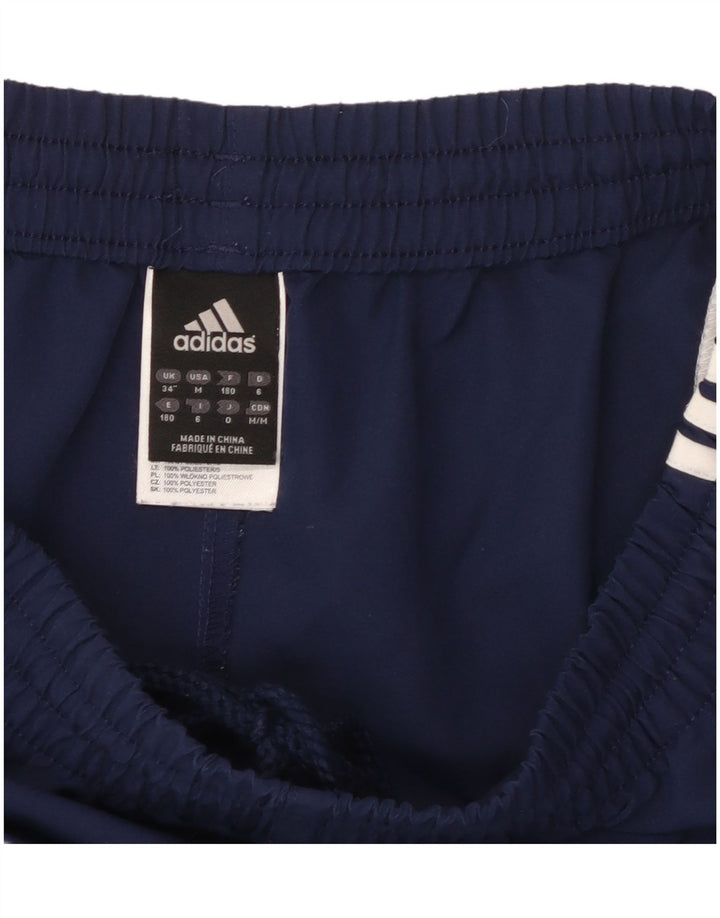 ADIDAS Herren-Sportshorts, groß, marineblau, Farbblock-Polyester