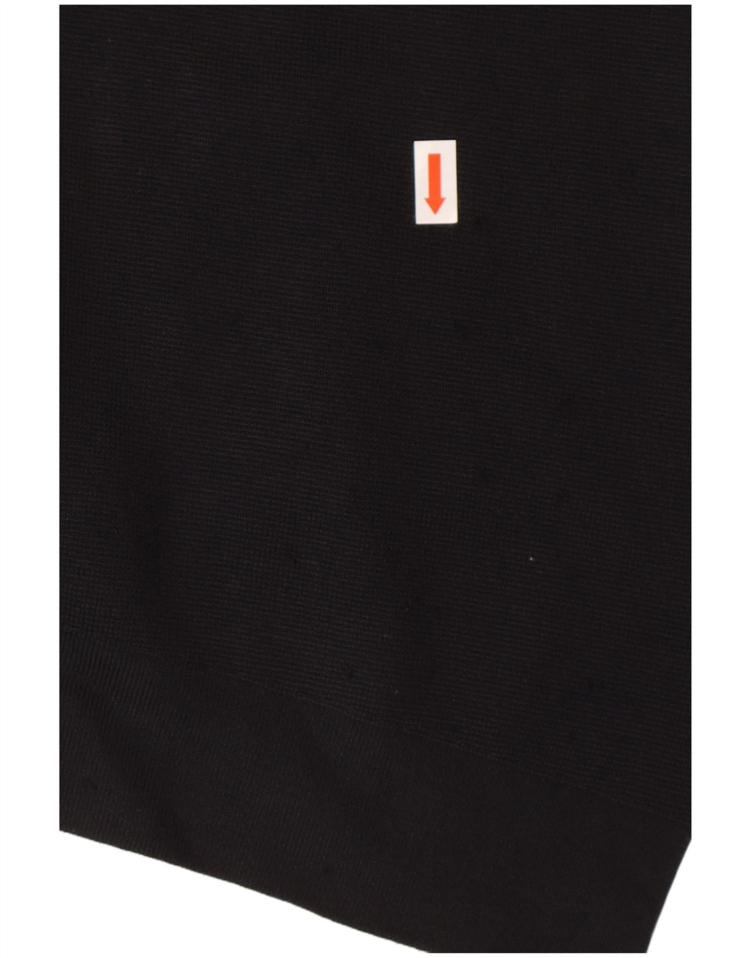 Benetton Womens Open Bolero Pullover UK 16 Large Schwarz Viskose