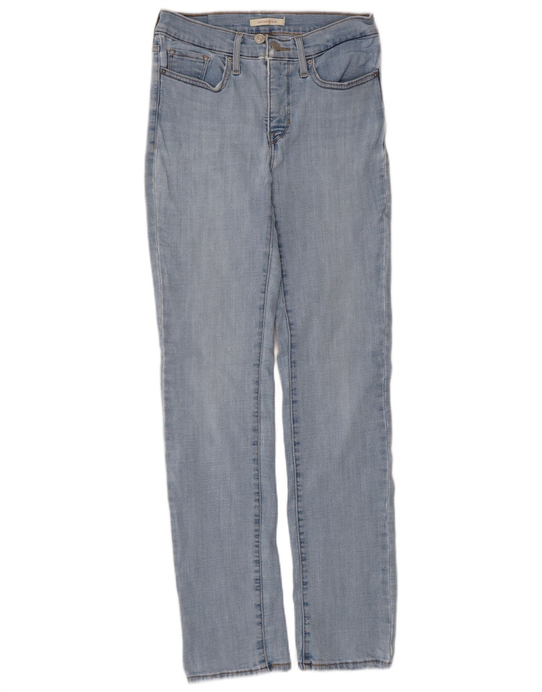 Levi's Damen 312 Shaping Slim Jeans W27 L30 Blaue Baumwolle