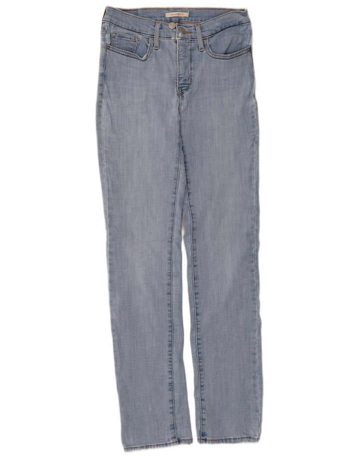 Levi's Damen 312 Shaping Slim Jeans W27 L30 Blaue Baumwolle