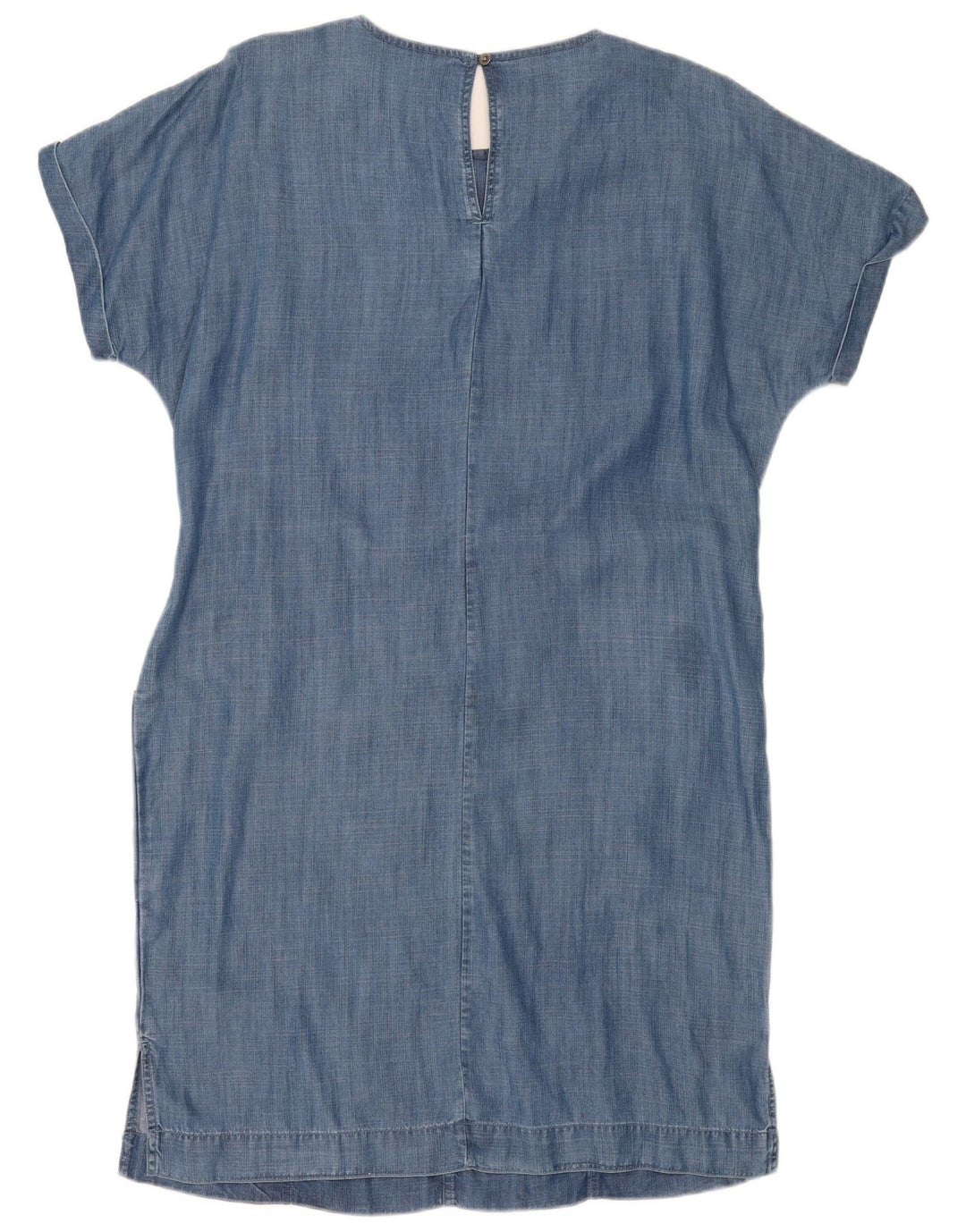 Next Übergroßes Jeanskleid für Damen UK 12 Mittelblaues Lyocell