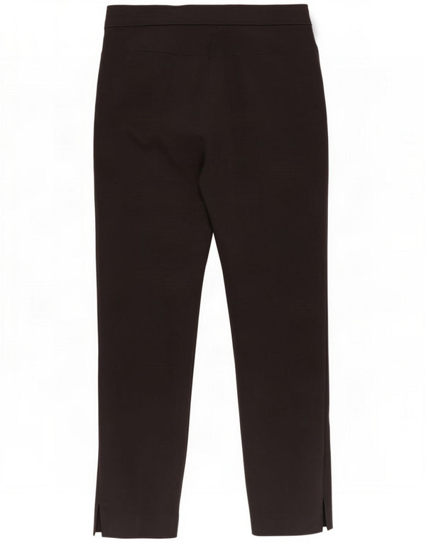 Hobbs Damen Crop Slim Suit Hose UK 10 Small W30 L26 Schwarz Baumwolle