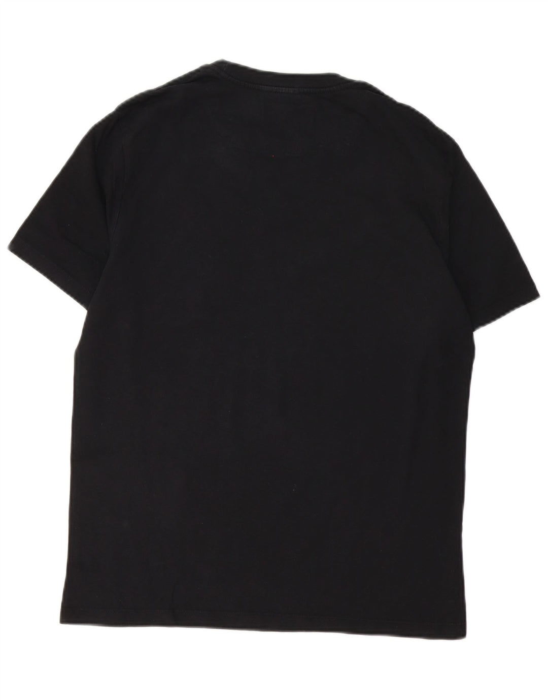 Gas Herren-T-Shirt mit Grafik, groß, aus schwarzer Baumwolle