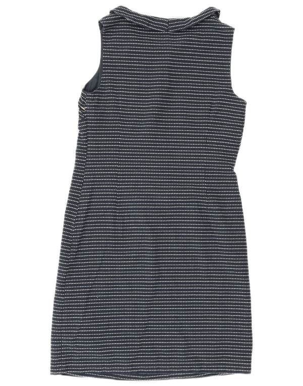 White Stuff Ärmelloses Etuikleid für Damen, Gr. 40, Größe S, Marineblau, gestreift