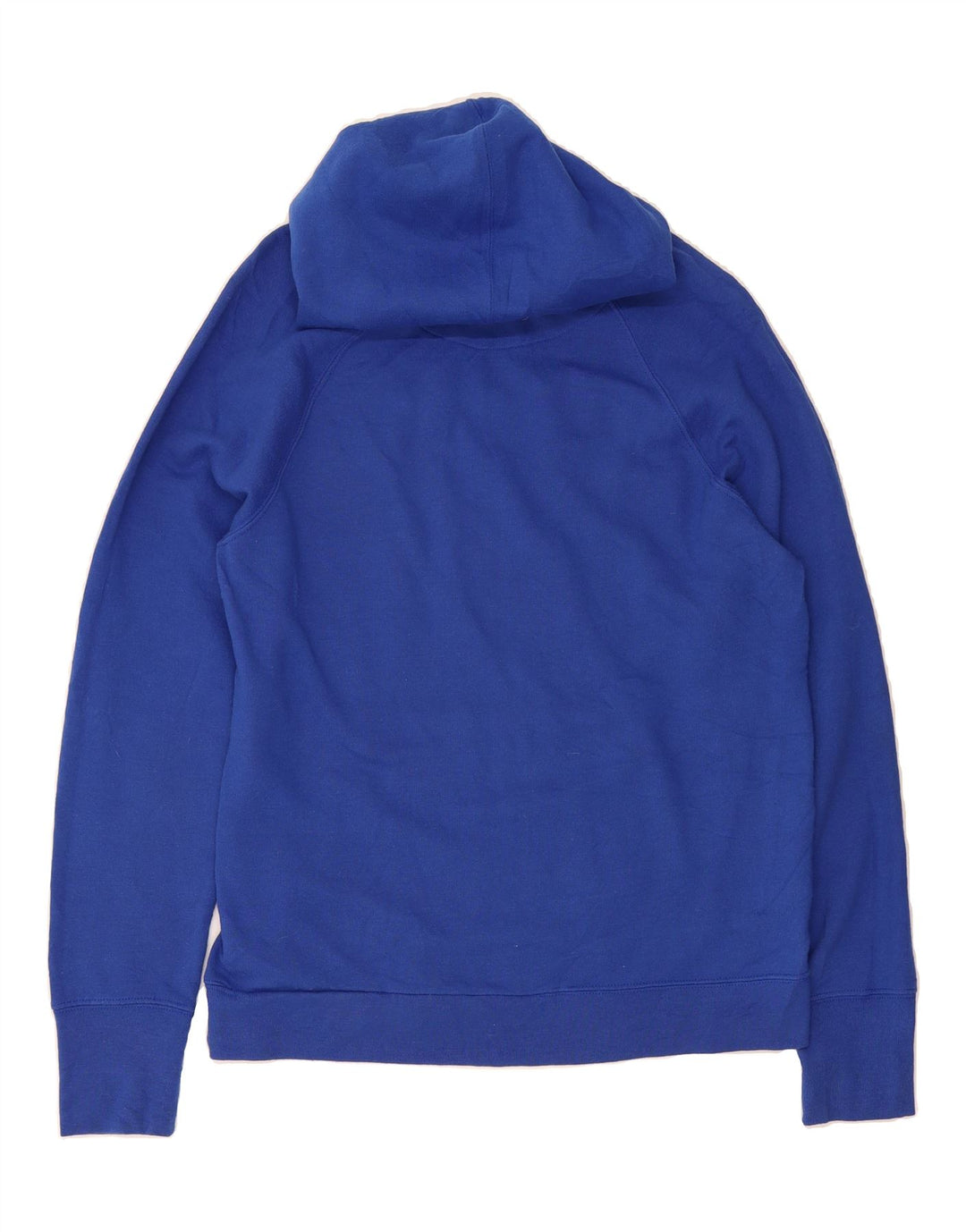 CHAMPION Womens Graphic Hoodie Jumper UK 14 Medium Blue Vintage Champion and Second-Hand Champion from Messina Hembry 