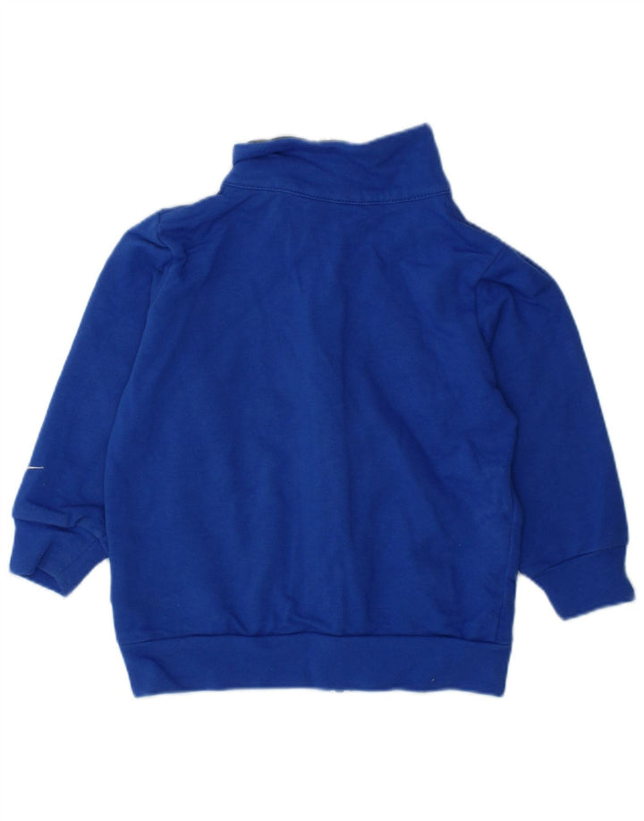 NIKE Baby-Jungen-Trainingsanzug-Topjacke mit Grafik, 9–12 Monate, blaues Polyester