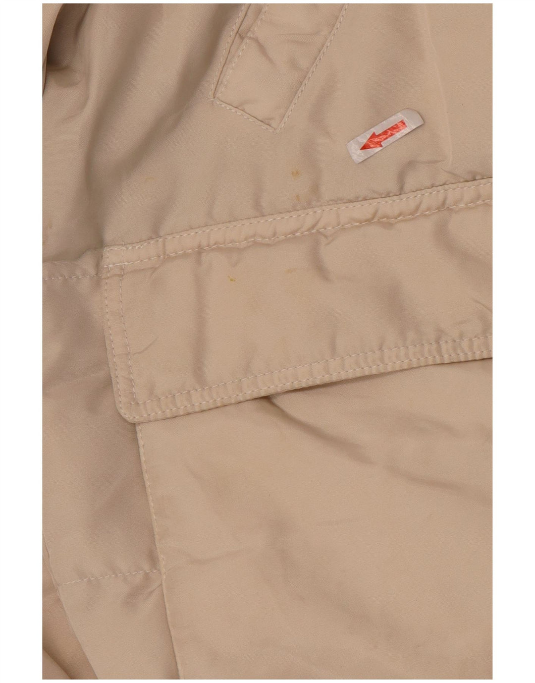Harmont & Blaine Wattierte Herrenjacke UK 44 2XL Beige Colourblock Polyamid