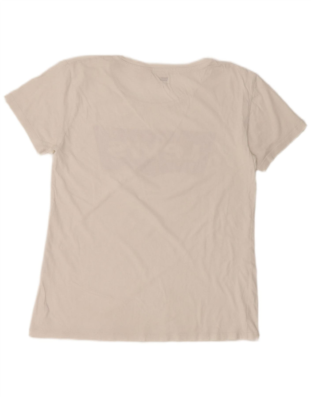 LEVI'S Damen-T-Shirt mit Grafik, UK 10, Größe S, Weiß