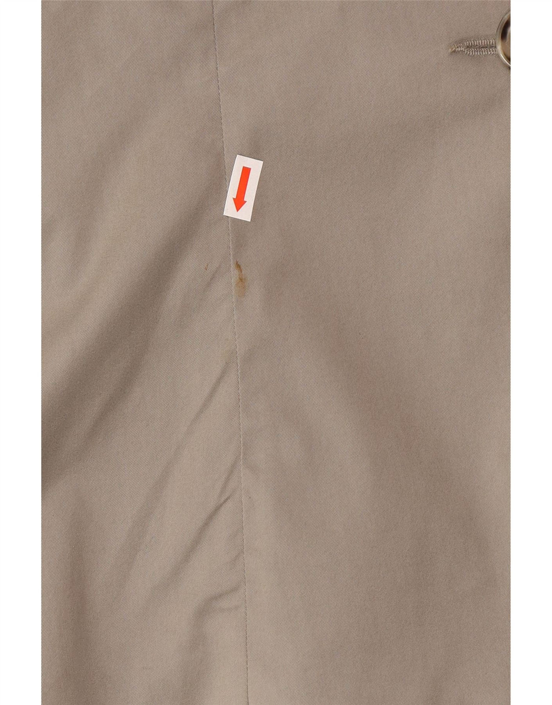 Armani Jeans Damen 2-Knopf-Blazerjacke US 14 XL Graue Baumwolle