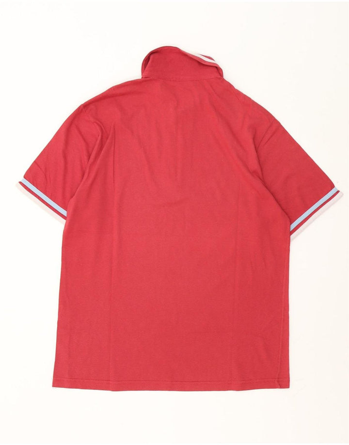 Replay Herren-Poloshirt, große rote Baumwolle