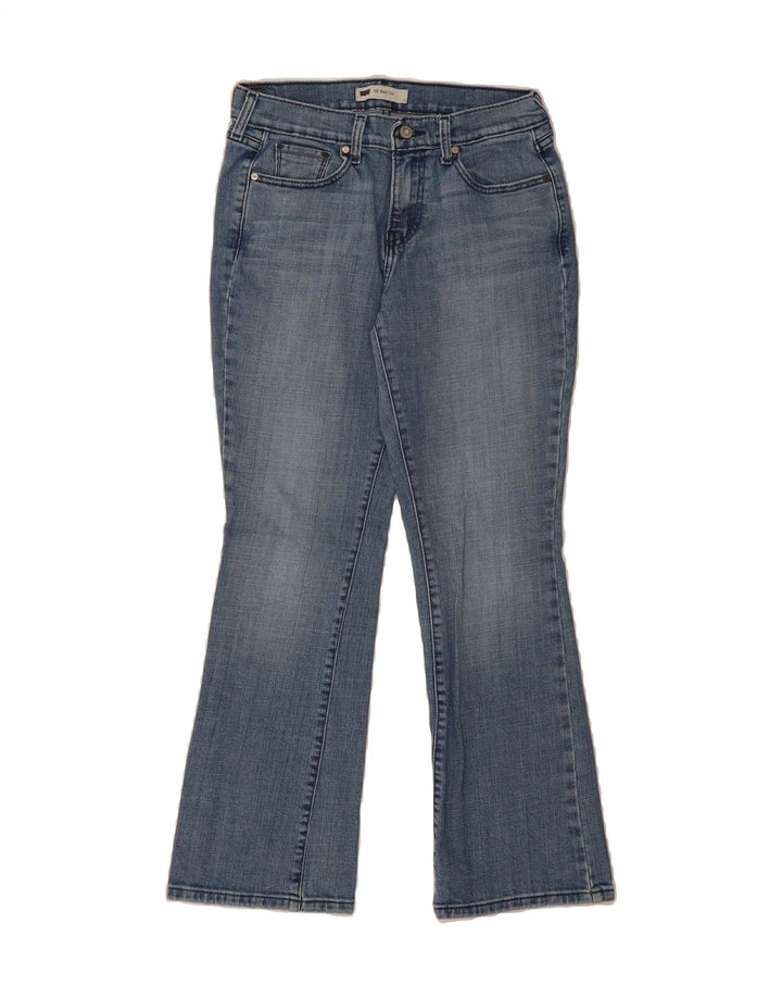 LEVI'S Womens 515 Bootcut Jeans US 6 Medium W28 L30 Blue Cotton Vintage Levi's and Second-Hand Levi's from Messina Hembry 