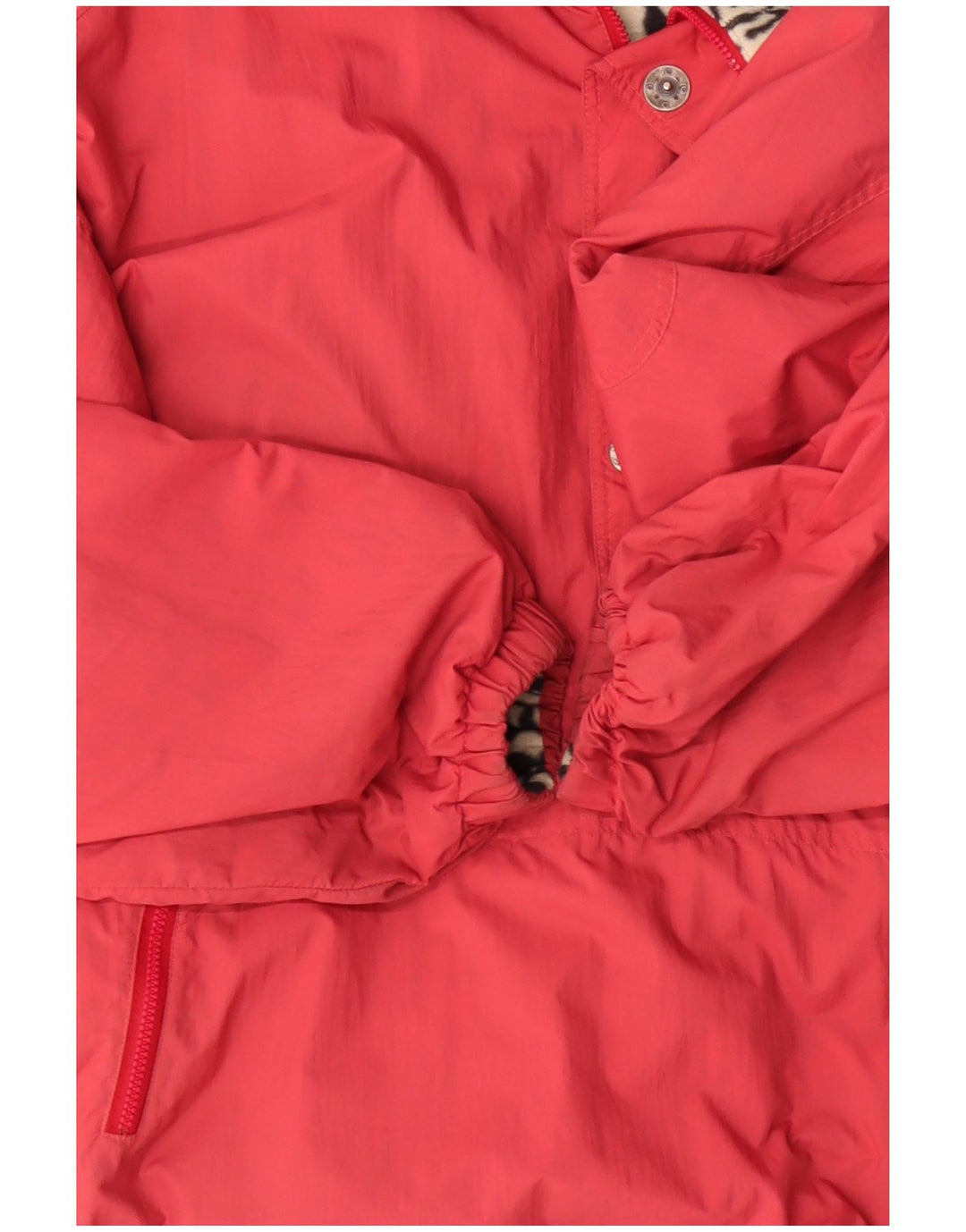 Schöffel Herren Kapuzenpullover Wendejacke UK 46 3XL Red Floral Retro