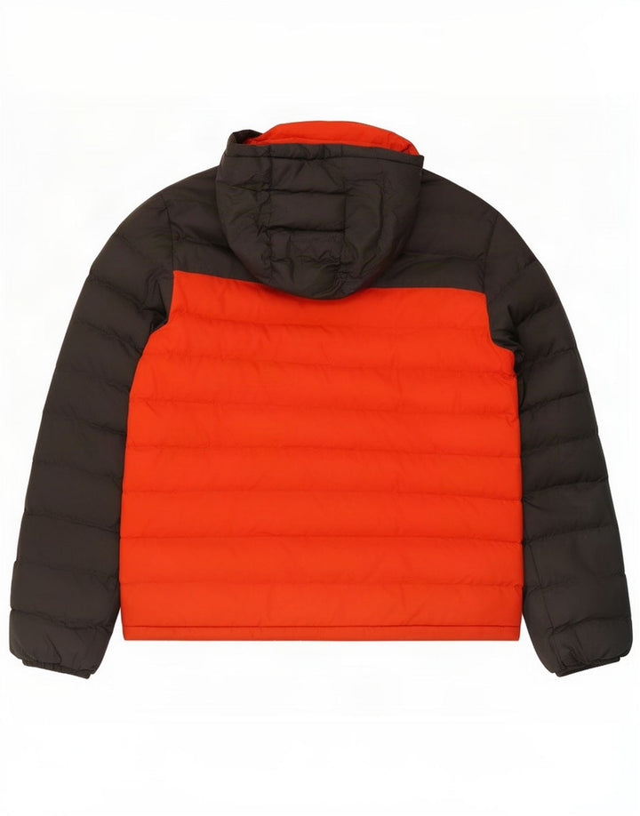 Mountain Warehouse Wattierte Herrenjacke mit Kapuze, UK 38, Mittelgrau, Farbblock