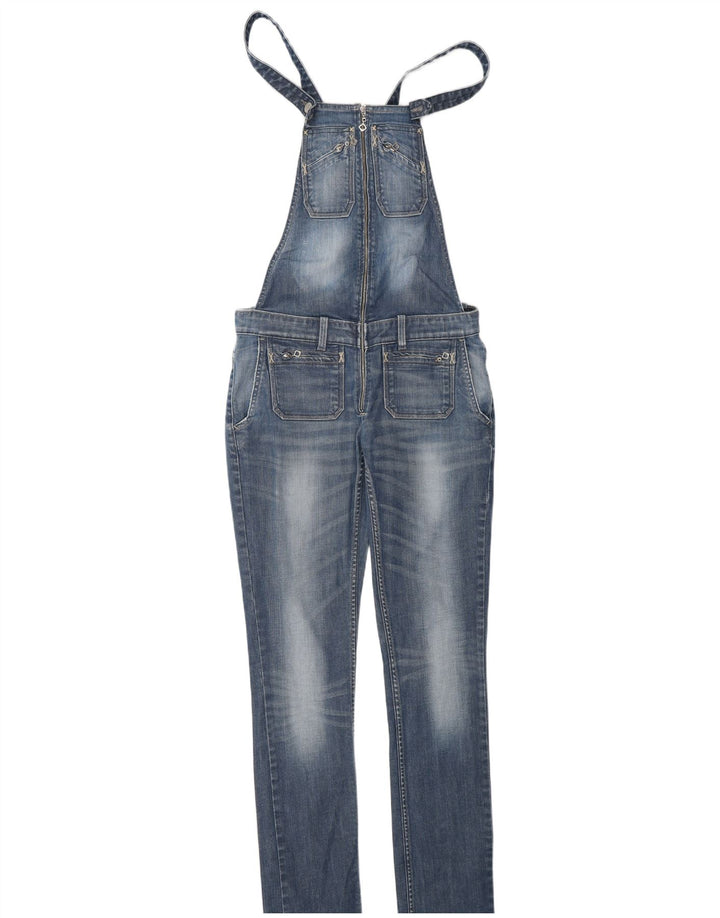 Levi's Damen Latzhose Slim Jeans W29 L34 Blaue Baumwolle