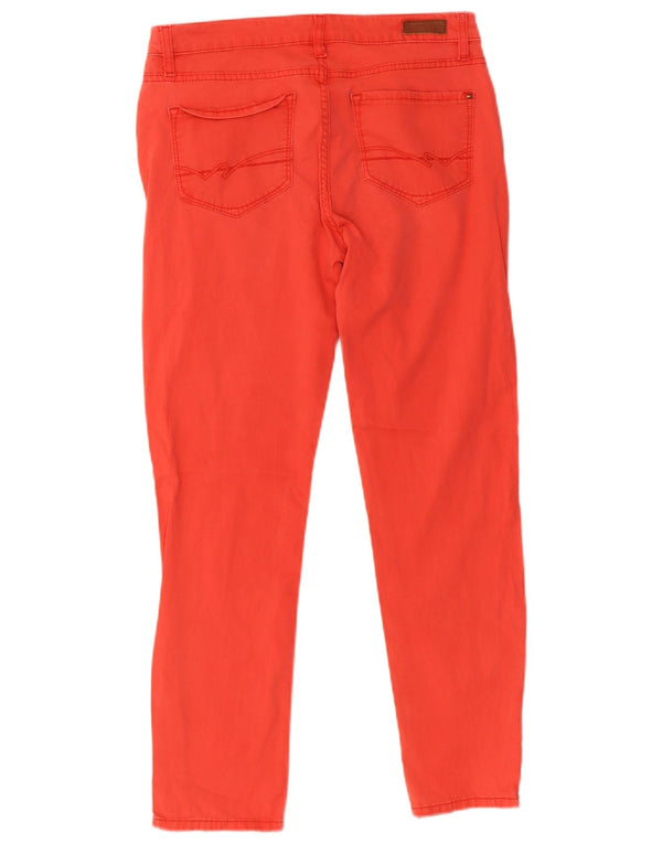 Tommy Hilfiger Womens Crop Slim Jeans US 6 Medium W30 L26 Red Cotton