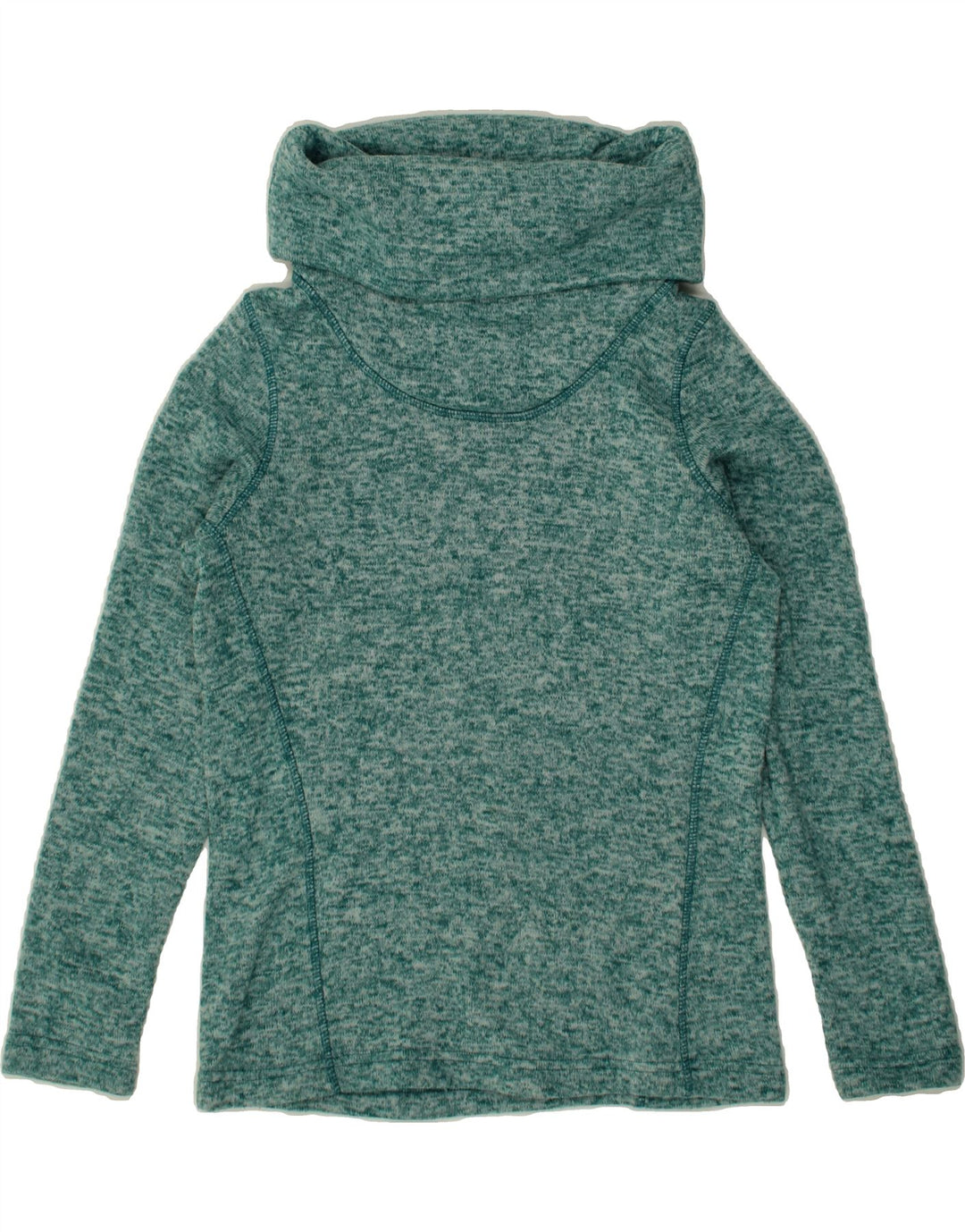 MOUNTAIN WAREHOUSE Womens Roll Neck Jumper Sweater UK 10 Small Green Vintage Mountain Warehouse and Second-Hand Mountain Warehouse from Messina Hembry 