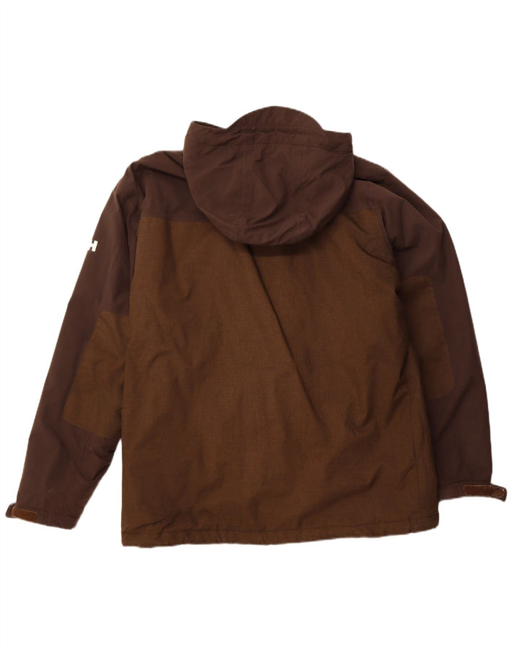 HELLY HANSEN Herren-Utility-Jacke mit Kapuze, UK 42, XL, braun, Polyester