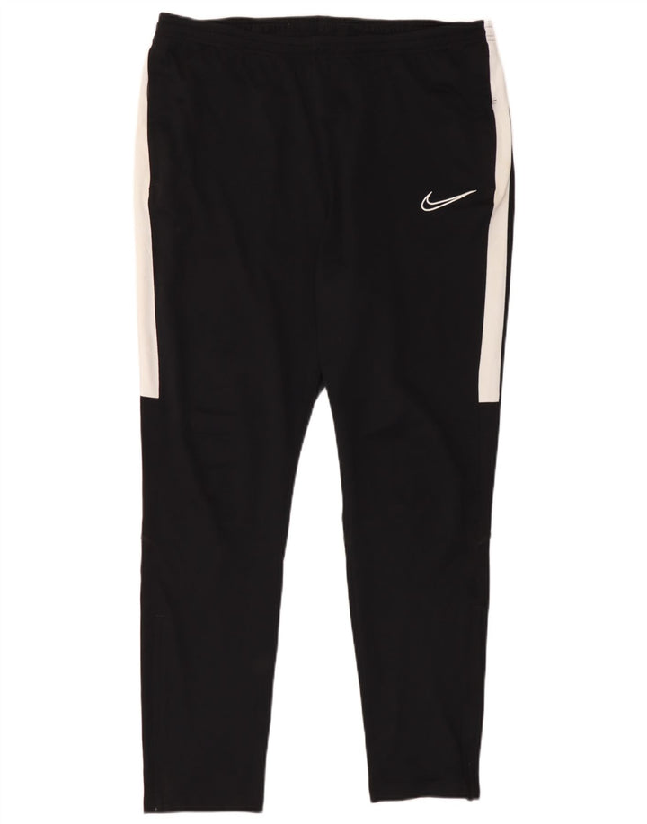 Nike Herren Dri Fit Trainingshose XL Schwarz Colourblock Polyester
