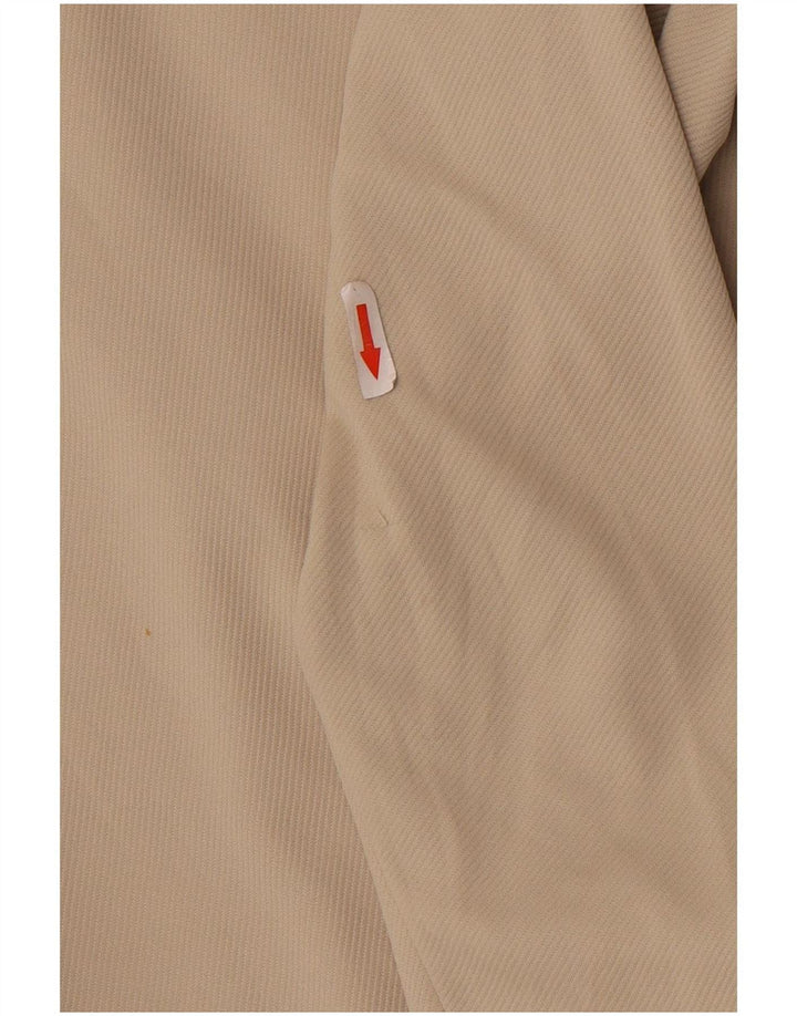 Lotto Damen-Trainingsanzug-Oberteil, übergroß, Jacke, Gr. 10, Größe S, Beige