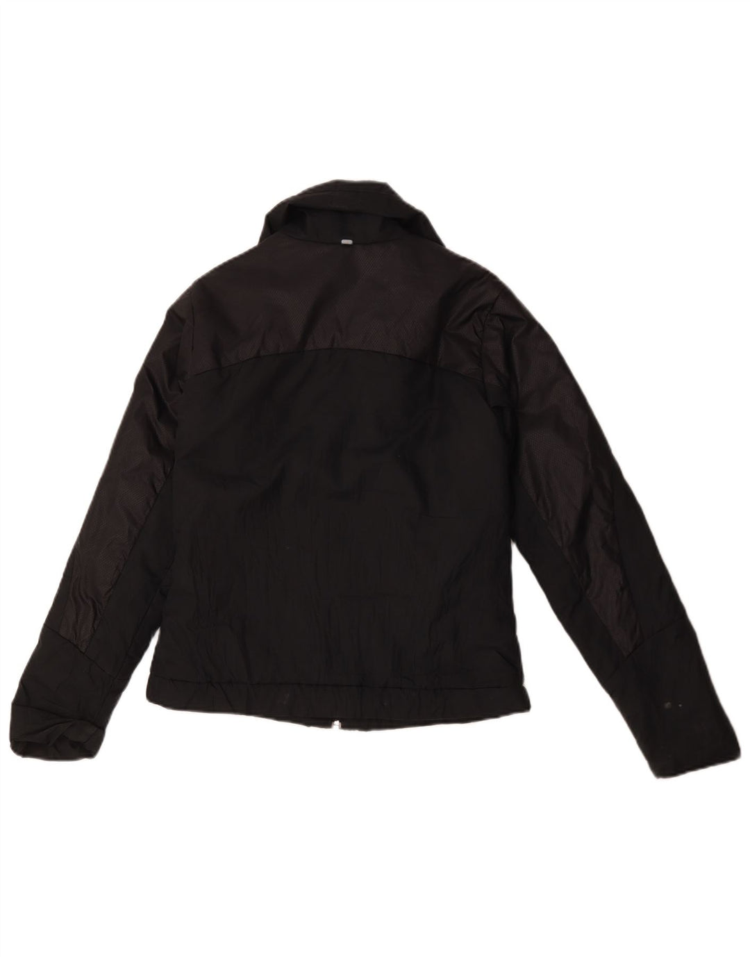 Adidas Damen Wattierte Jacke UK 10 Small Schwarz Polyester