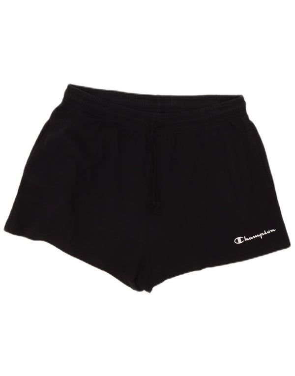 Champion Damen Sportshorts UK 18 XL Schwarz Baumwolle