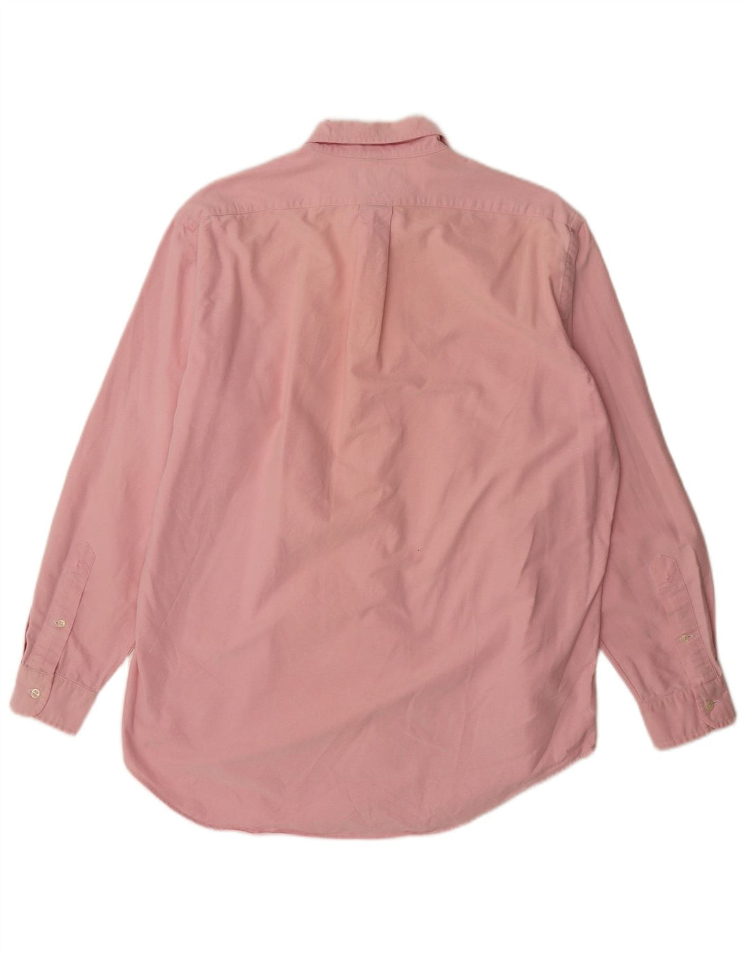 Ralph Lauren Herren-Hemd mit klassischer Passform, Mittelrosa, Baumwolle