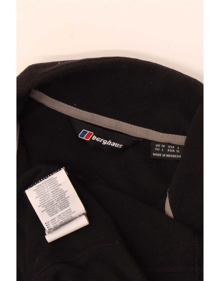 Berghaus Damen Fleecejacke UK 14 Large Schwarz Polyester