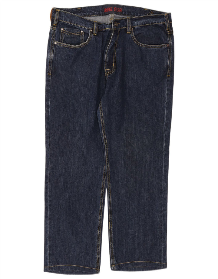 Rifle Herren Straight Jeans W36 L27 Marineblau
