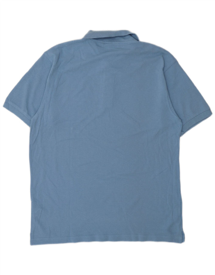 LOTTO Herren-Poloshirt, groß, blaue Baumwolle