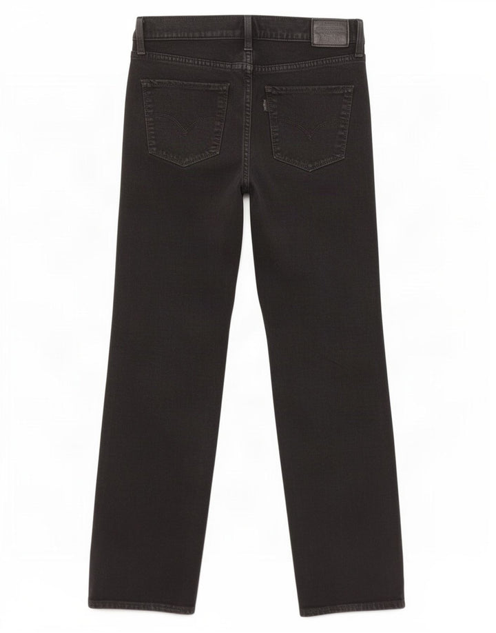Levi's Damen 314 Shaping Straight Jeans W29 L28 Schwarz