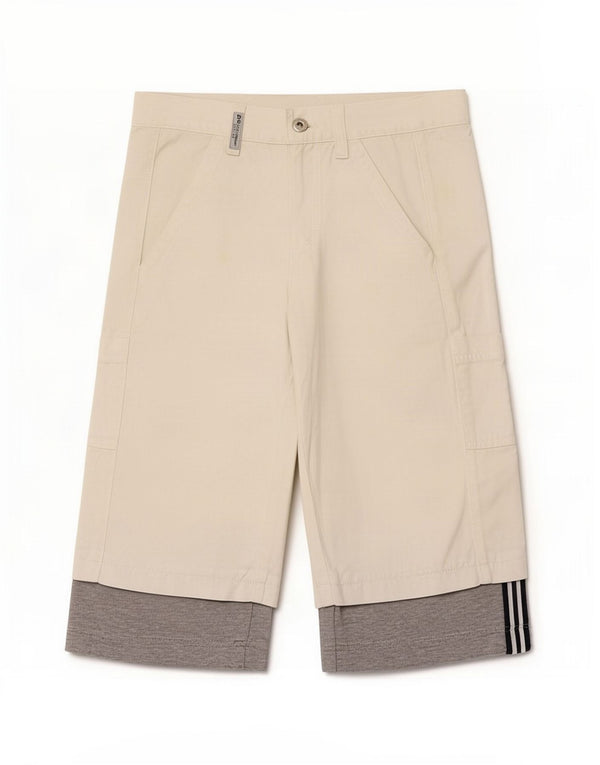Dolce & Gabbana Capri-Hose für Jungen, 7–8 Jahre, W22, L15, Weiß, Farbblock