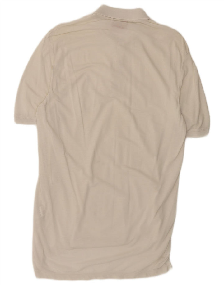 Hugo Boss Herren-Poloshirt, kleine weiße Baumwolle
