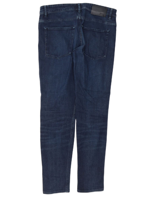 Hugo Boss Damen Stretch Skinny Jeans W30 L28 Blaue Baumwolle